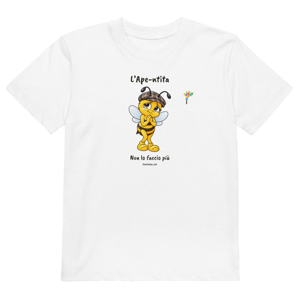 Maglietta bambini «L’Ape-ntita»