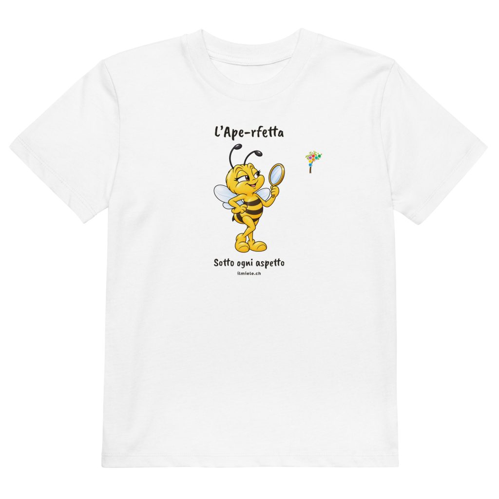 Maglietta bambini «L’Ape-rfetta»