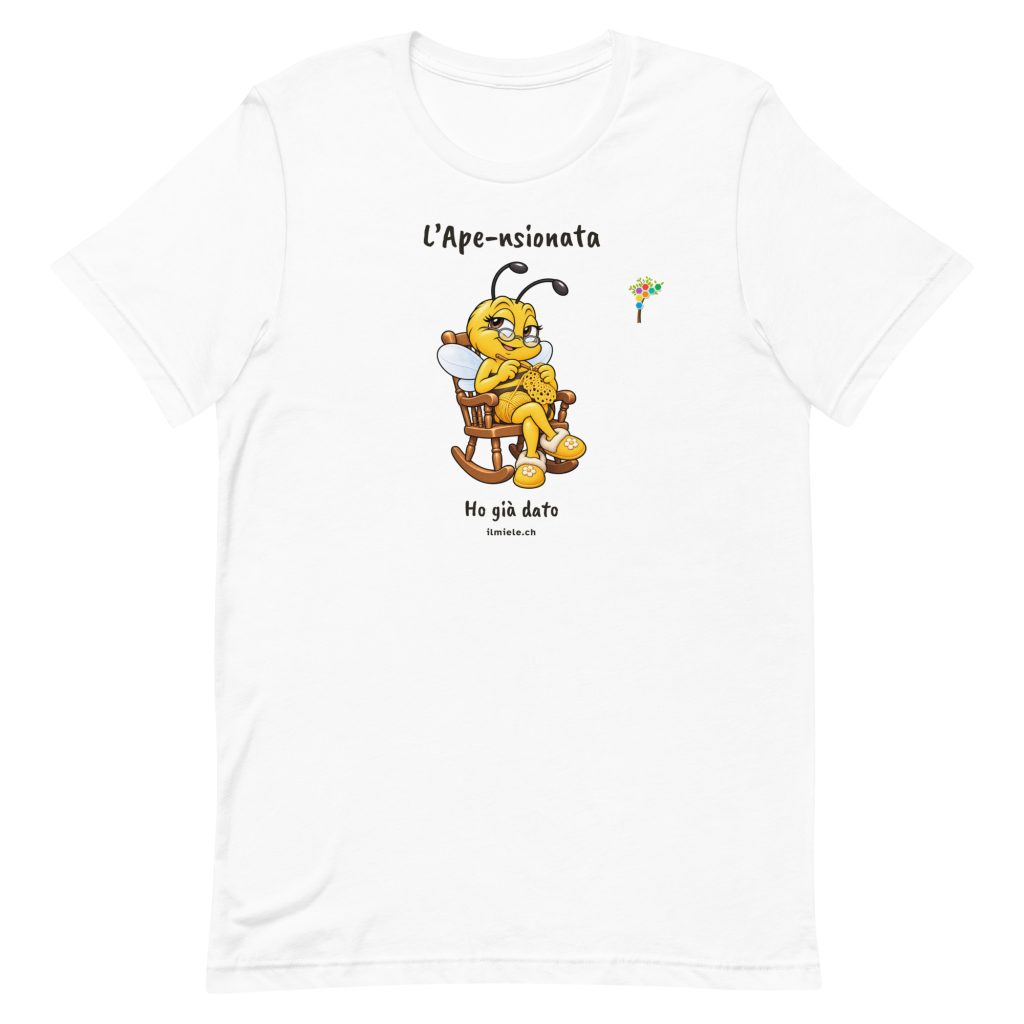 Maglietta «L’Ape-nsionata»